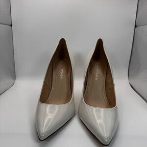 Marc Fisher Codie Chic Cream Heels Pumps Shoes Size 6.5
